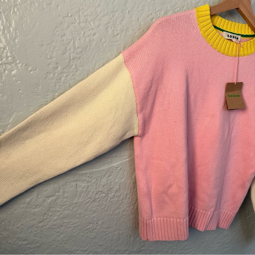 Jemma Chunky Cotton Sweater - Picture 5 of 11